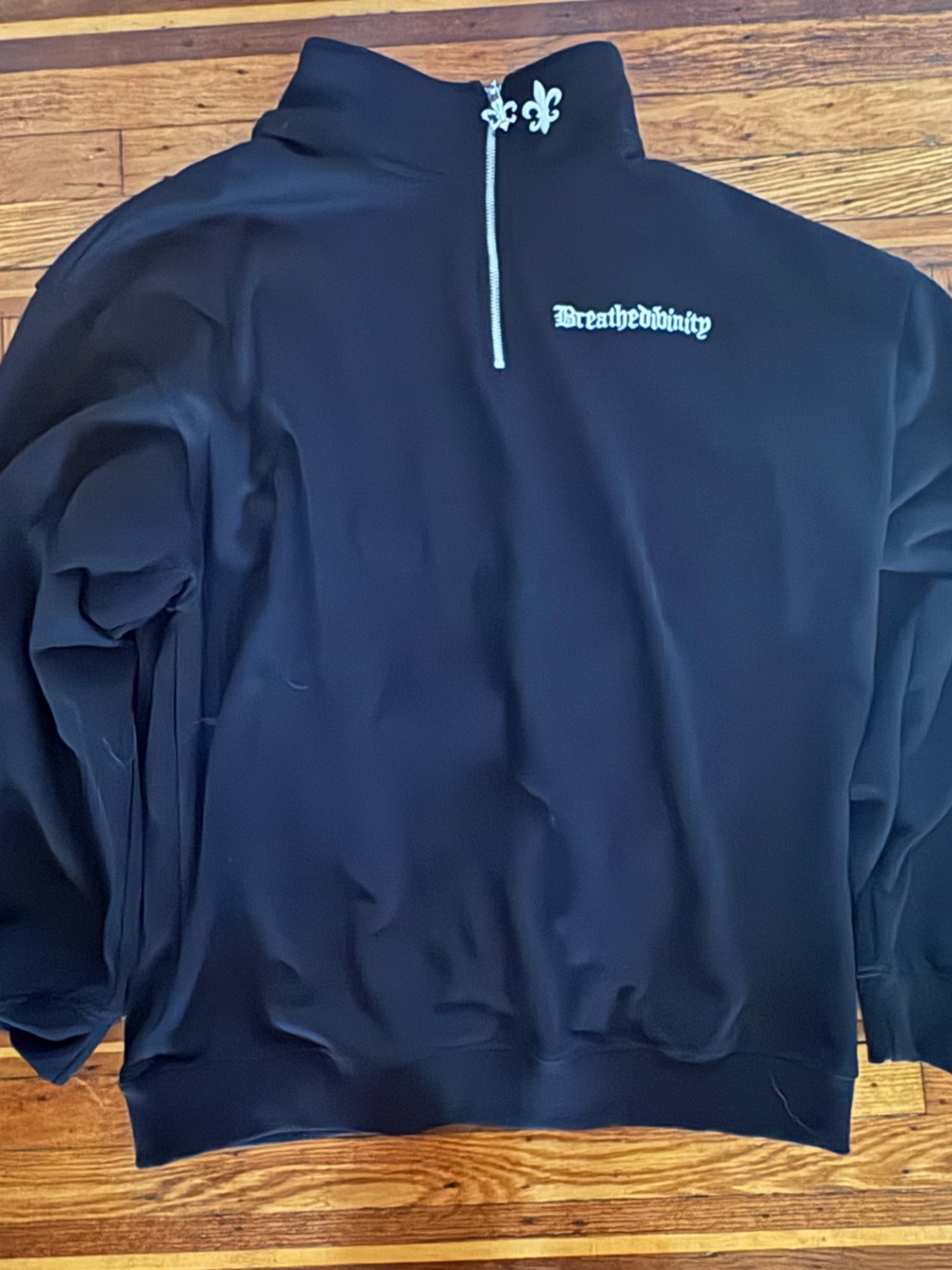 Breathe Divinity Fleur-de-Lis Quarter Zip